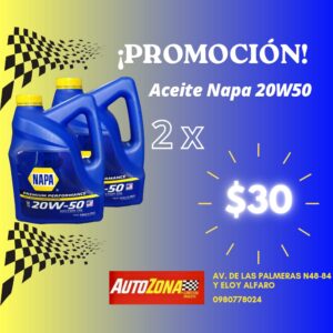Aceite Napa 20W50