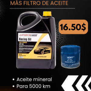 ACEITE FORCELUBE 20W50 MAS FILTRO